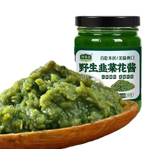 Wild chive sauce sauce hot pot seasoning bibimbap sauce 200g/bottle
