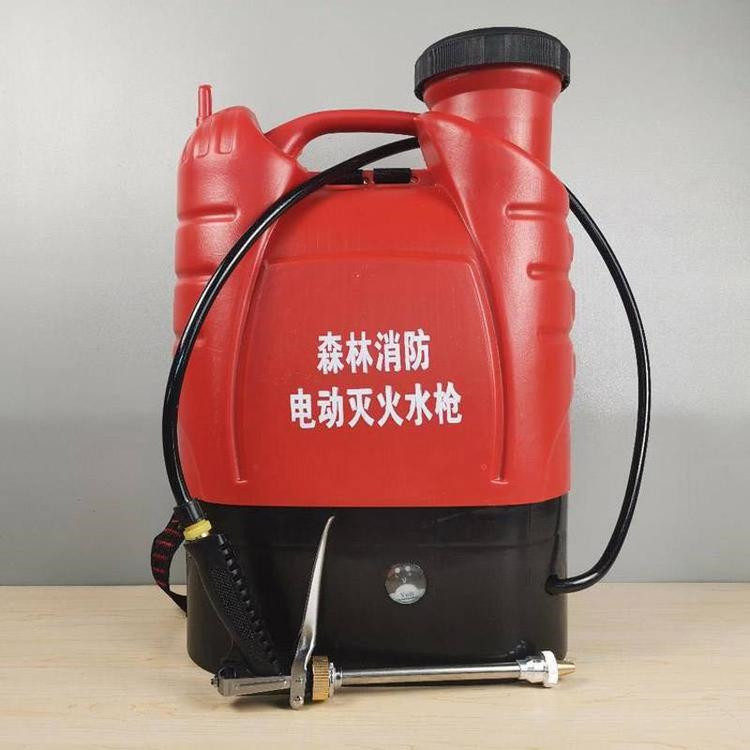 电动式细水雾灭火枪 背负式森林灭火细水雾 高压细水雾灭火装置