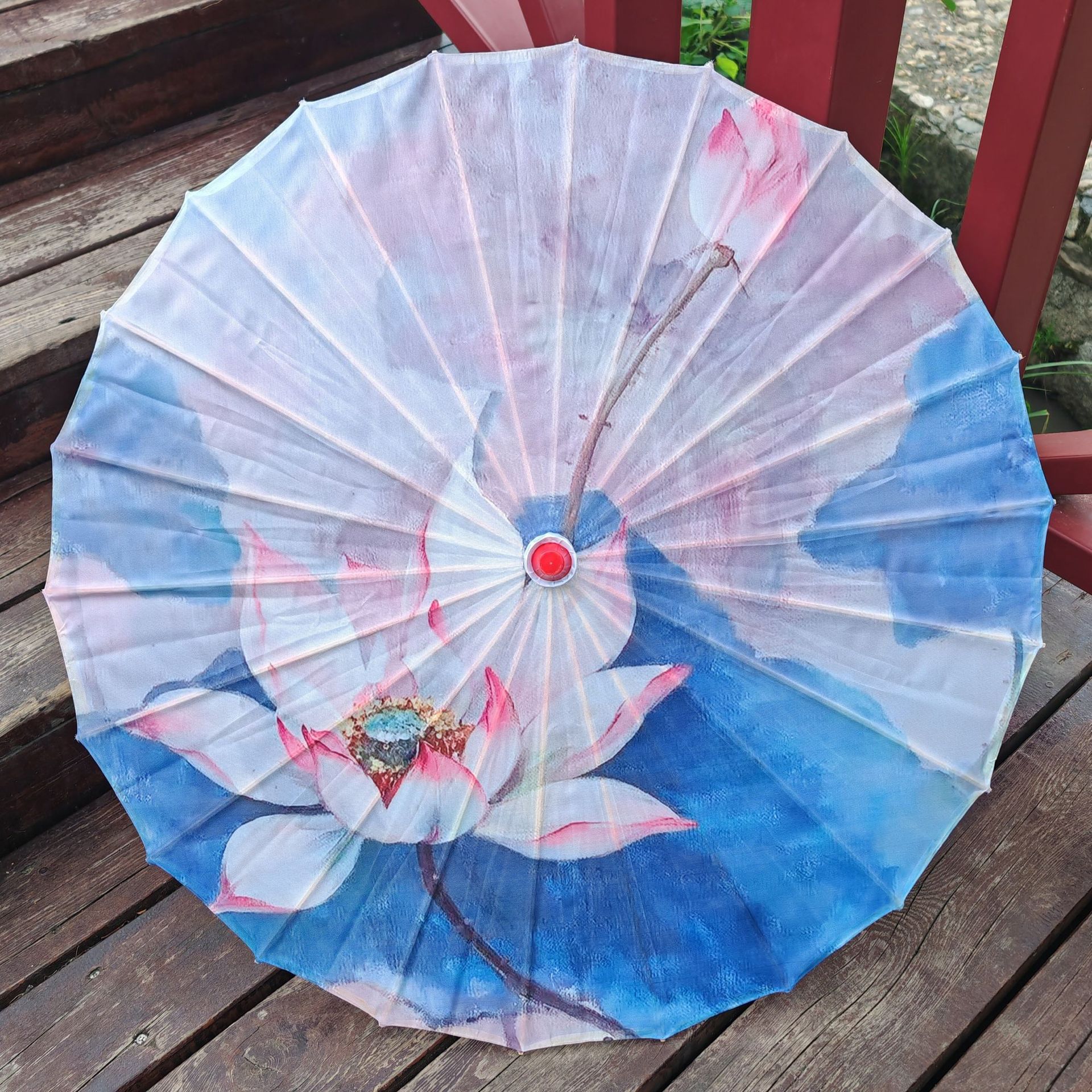 Paraguas de papel de aceite paraguas de baile paraguas antiguo de estilo japonés paraguas de baile cheongsam pasarela decoración de la boda a prueba de lluvia Hanfu paraguas