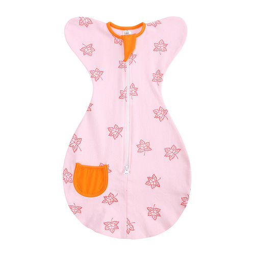 Cross-border foreign trade baby swaddle surrender-type anti-jump newborn sleeping bag ins baby swaddle universal for all seasons