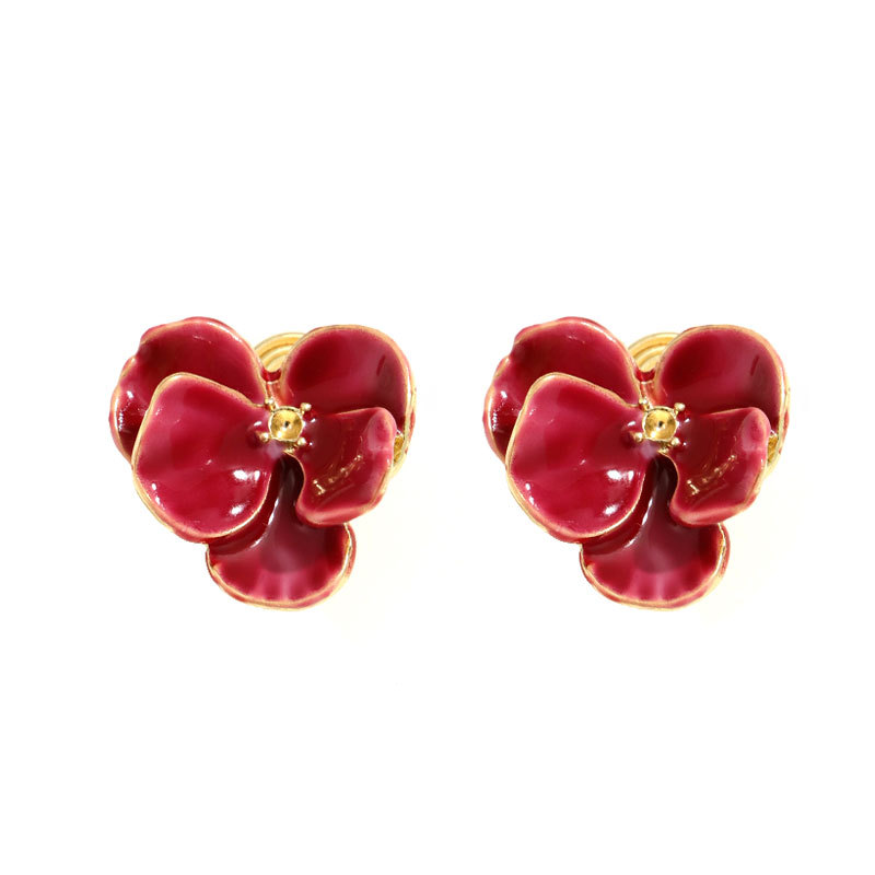 Bandeja de incienso para mosquitos, pinzas para las orejas, sin orejas perforadas, pendientes retro de nicho de alta gama, pinzas para las orejas de perlas de temperamento femenino, pendientes coreanos de lujo ligero