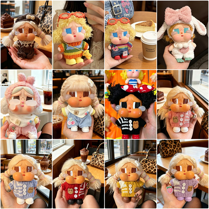 Crybaby Clothes Crybabyvavation Series Vinyl Plush Doll Clothes Skirt Sweater Set Crybaby Clothes Crybabyvavation Series Vinyl Plush Doll Clothes Skirt Sweater Set