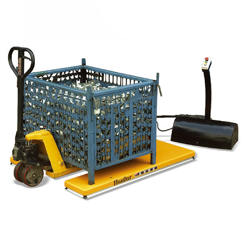 E型HU600升降平台固定式电动升降机液压平台叉车用登高台