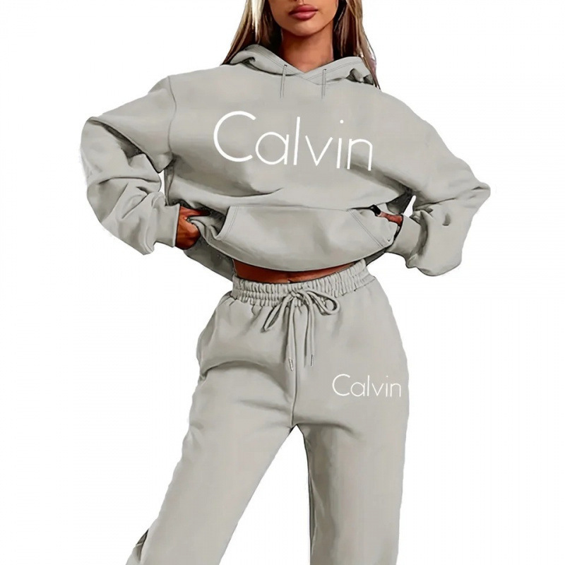 American-Style New Hooded Sweatshirt Set with Lettering, Casual Versatile Trendy Brand Loose Sweatshirt and Sweatpants, Unisex