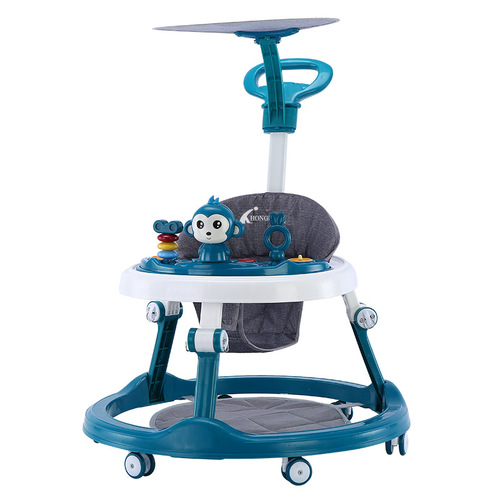 Multifunctional Anti-O-Leg & Tumble-Proof Baby Walker for Boys and Girls – Pushable Toy to Help Little Ones Learn to Walk
