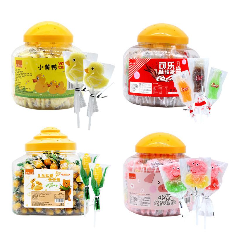 11g Corn Candy Children's Leisure Snack Food Candy Assorted Fruit Flavor Wedding & Celebration Juice Candy Wholesale