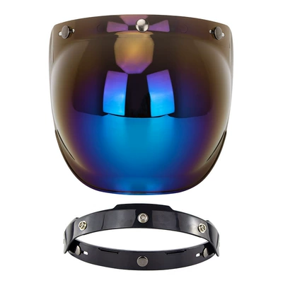 Motorcycle Safety Supplies – Bracket Set - blue-plated-black-bracket