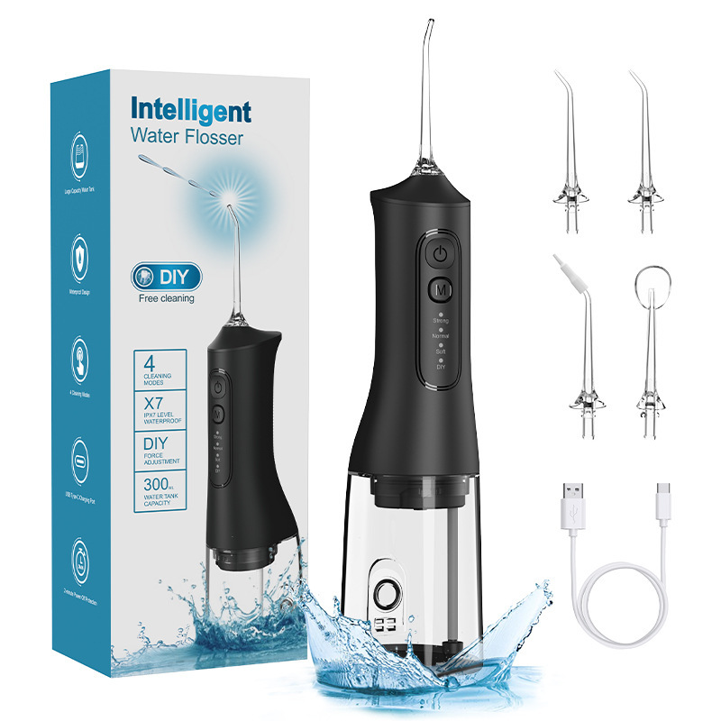 Limpiador dental eléctrico portátil inteligente, limpiador dental doméstico portátil, limpiador dental blanqueador, transfronterizo