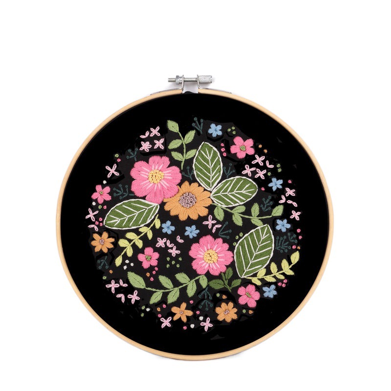 Shengguo primer amor europeo artístico flor DIY bordado hecho a mano paquete material traje de costura suministro directo fábrica