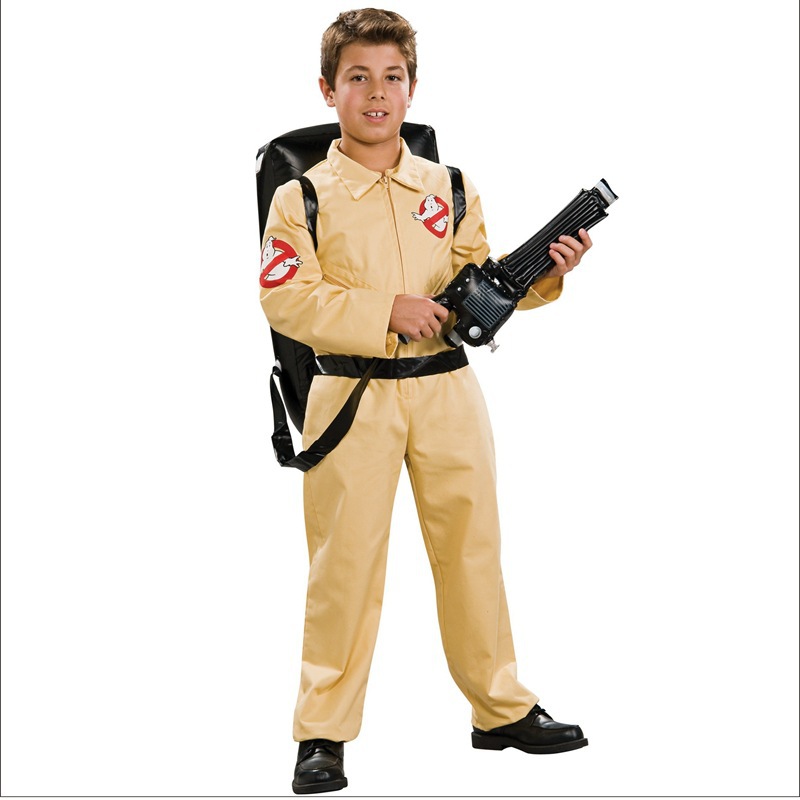 Ghostbusters Uniform Kids Ghostbusters Play Costume cospla Halloween Ghost Hunger Master Costume