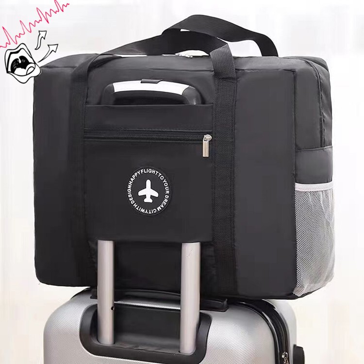 Round Standard Airplane Bag Foldable Sleeve Trolley Travel Bag Short Distance Portable Luggage Bag Large Capacity Clothes Storage Bag