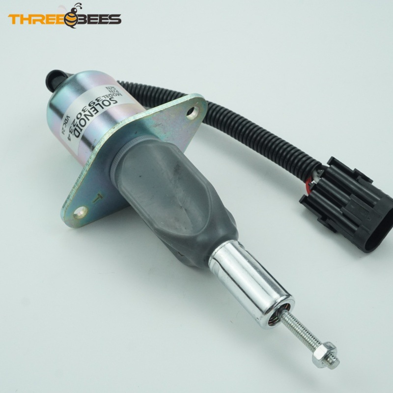 挖掘机配件3930234 SA-4335-24现代300熄火电磁阀3930233熄火开关