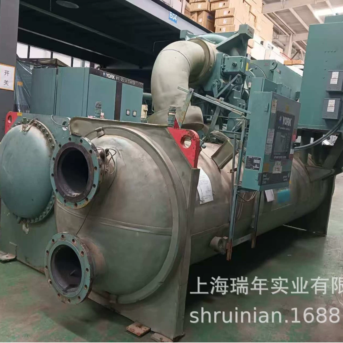 Центробежный блок переменной частоты Spot York, бывший в употреблении, центральный кондиционер 3517 кВт