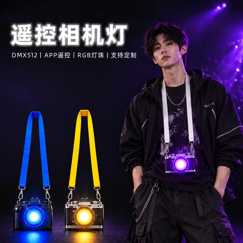 Concert Support Glow Badges, Camera Lights, Remote-Controlled Music Festival Bar Atmosphere Cheering Props, Custom Wholesale Concert Support Glow Badges, Camera Lights, Remote-Controlled Music Festival Bar Atmosphere Cheering Props, Custom Wholesale
