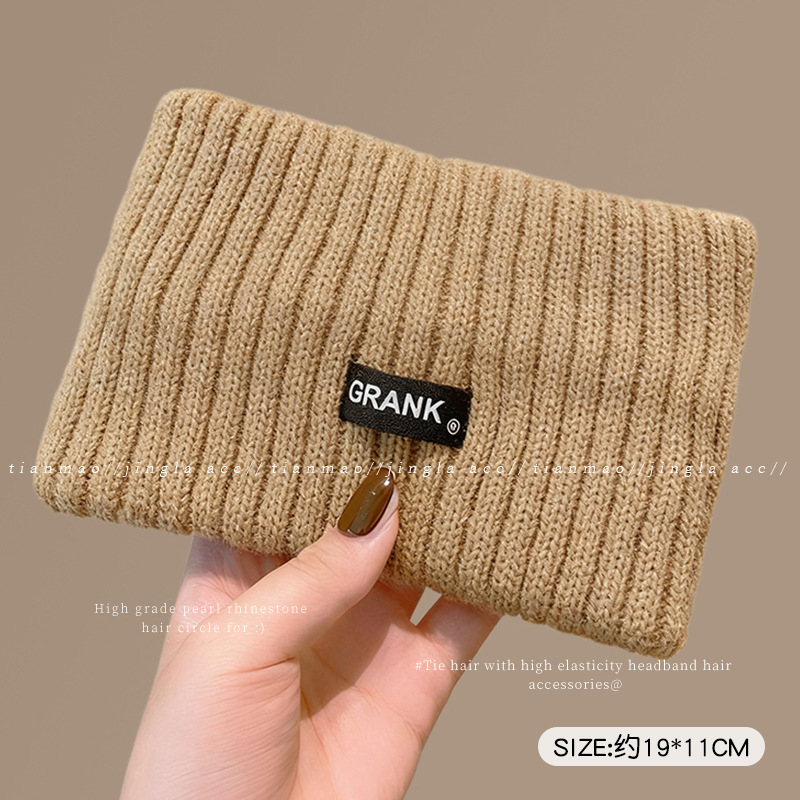 Cinturón de pelo caqui