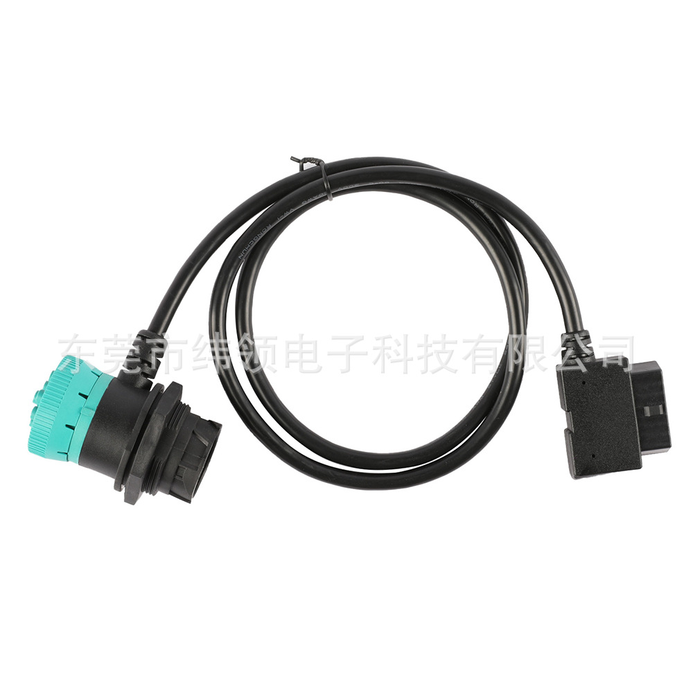 卡车连接线束 J1939 9P双头至OBD2内六角