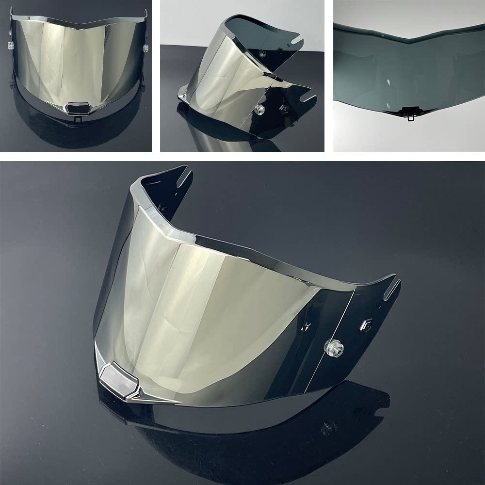 Ff805 Fim805 Thunder Carbon Fiber Full Helmet Lens Sun Protection Day and Night Vision Anti-Fog Goggles Aurora Mirror