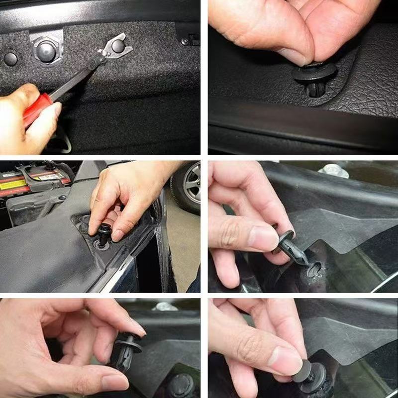 620Pcs Universal Car Box Set of Clips, Fender Liners, Trunk Bumper Expansion Screws