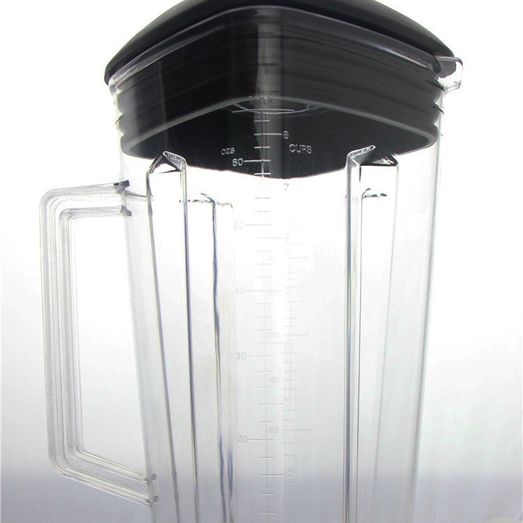 Pared que rompe la máquina de cocina mezclador exprimidor accesorios originales 2L taza cuadrada conjunto con tapa de la taza