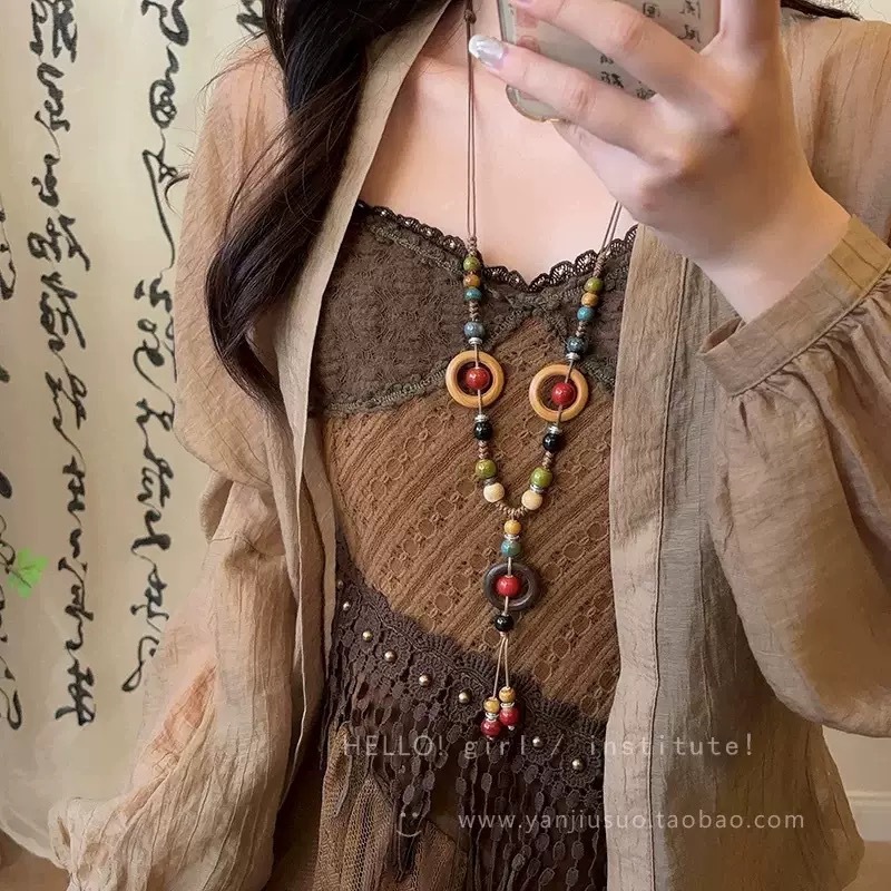韩版自制!原创韩版ins海洋派大星长款项链小众复古百搭项链颈饰|undefined
