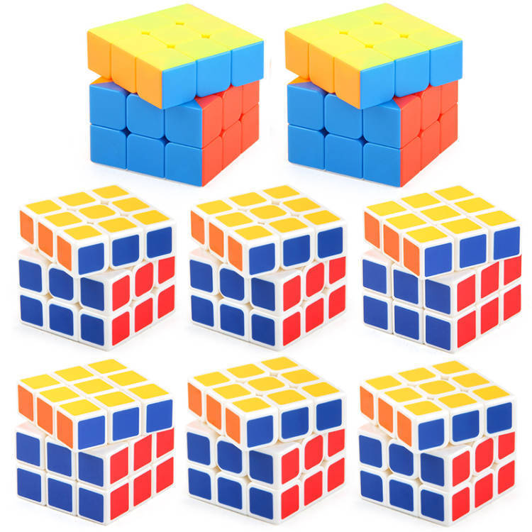 Manufacturers supply children's 5.7CM third-order Rubik's Cube children's smooth competition Rubik's Cube early education educational toys hot