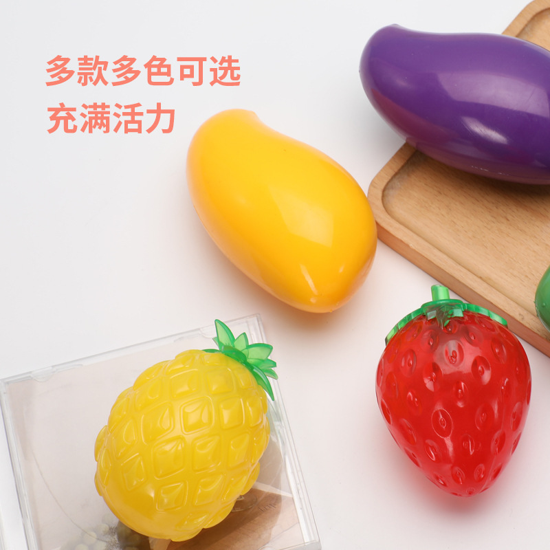 TPR素材の噛みつき防止おもちゃ、子犬用、ペットとのインタラクション、野菜や果物の模倣、噛みつきトレーニング|undefined