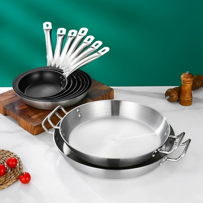 Плоская кастрюля Pot Pok Pok Pot Большая плоская кастрюля -Fied Pot, плоский горшок, коммуникативная плоская кастрюля коммерческая большая