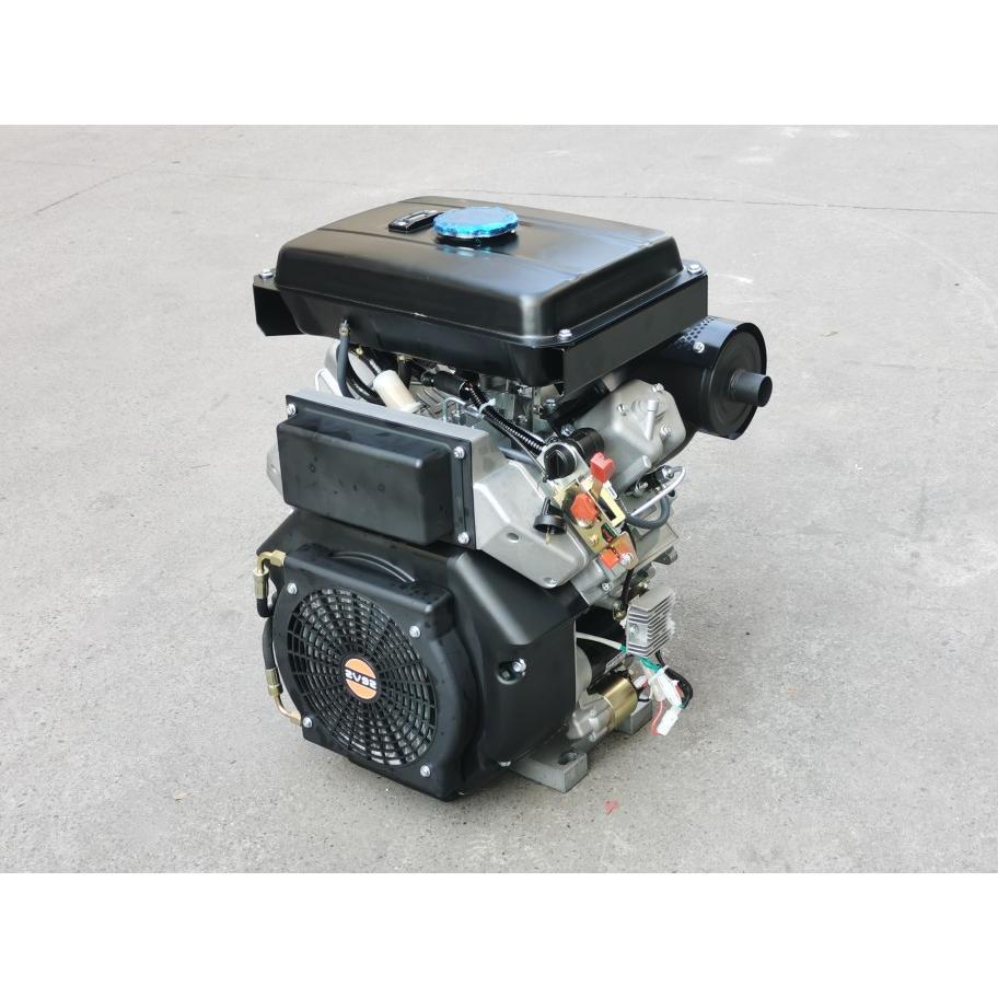 19kw双缸风冷柴油机30马力HD2V95缸压疏通机液压泵站船用收割机用