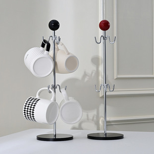 High-end Light Luxury Cup Rack Tea Cup Storage Rack Water Cup Rack Storage Rack Hanging Drain Mug Rack