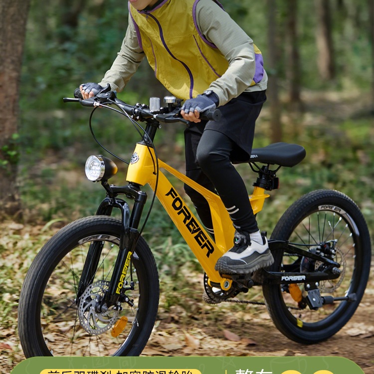 2025 Brand Bicycle for Kidsren 6 to 12 Years Old, 10-15 Years Old, Boys and Girls Bicycle Shock-Absorbing Mountain Bike Bicycle