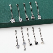 S925���y�X�Ż��˺��J�������L���� �͹����fDIY�ֹ���ββ�