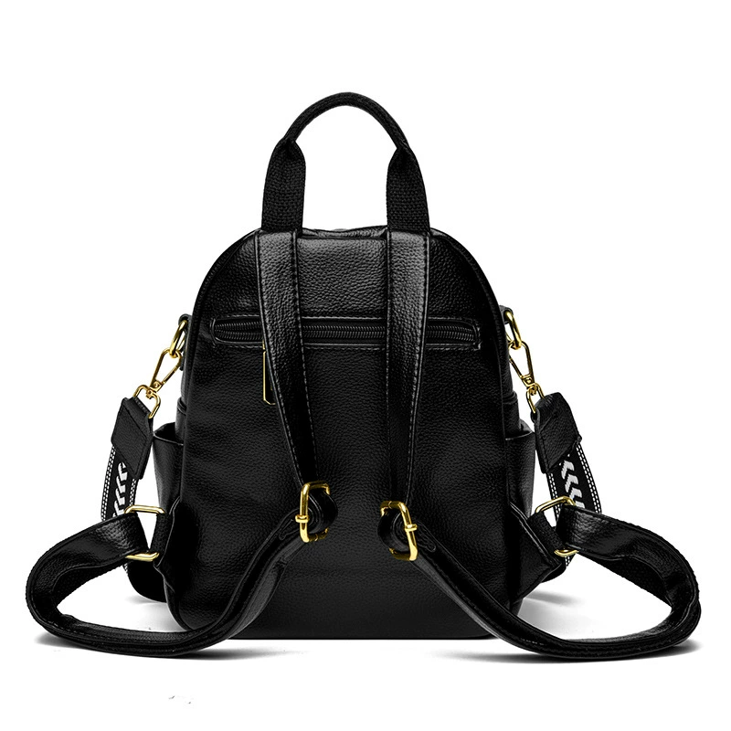 Handheld leather backpack, quality universal bag, style