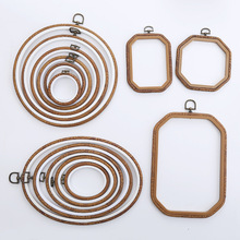 21CM��ľ���Բ�δ���ʮ������������Ȧ����DIY����