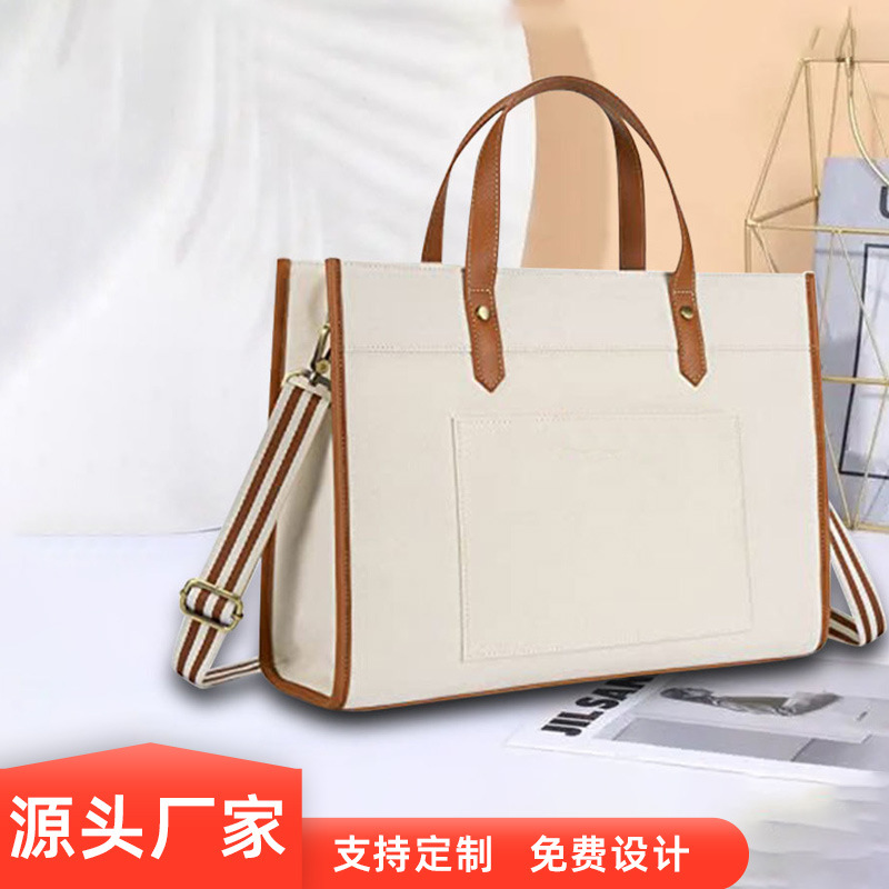 Handheld shoulder bag, capacious one-shoulder bag