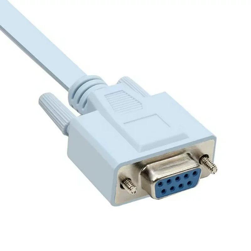 Переходник Db9 к RJ45 к RS232 сетевой порт публичный к женскому консолевому кабелю маршрутизатор Cisco 1.5 м