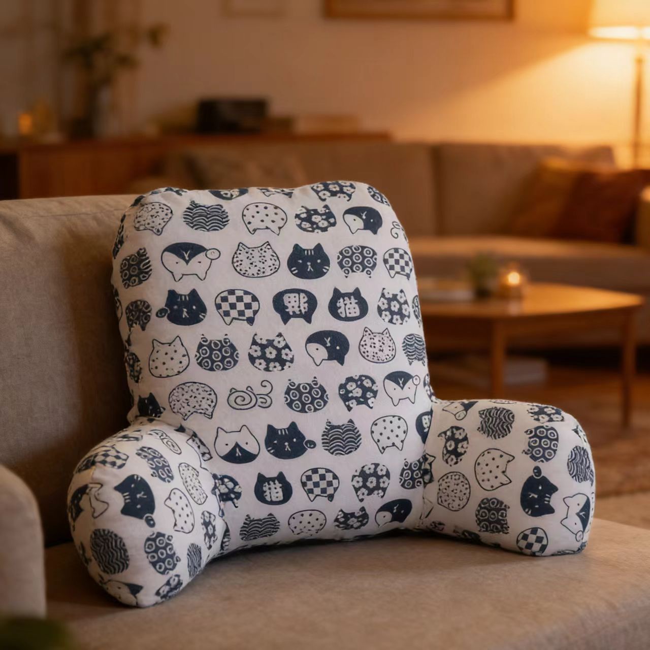 Factory Direct Office Comfortable Waist Pillow Backrest Pregnant Women Waist Pillow Lumbar Pillow Lumbar Cushion Student Reading Pillow Cross Border