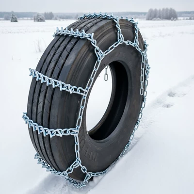 Tire snow chain spikes, grip-enhancing alloy steel, wear-resistant