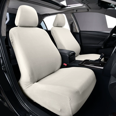headrest and seat separate covers, Universal seat cover - de-rong-beige-front-row-style-a-quantity-1-one-size-fits-all-universal