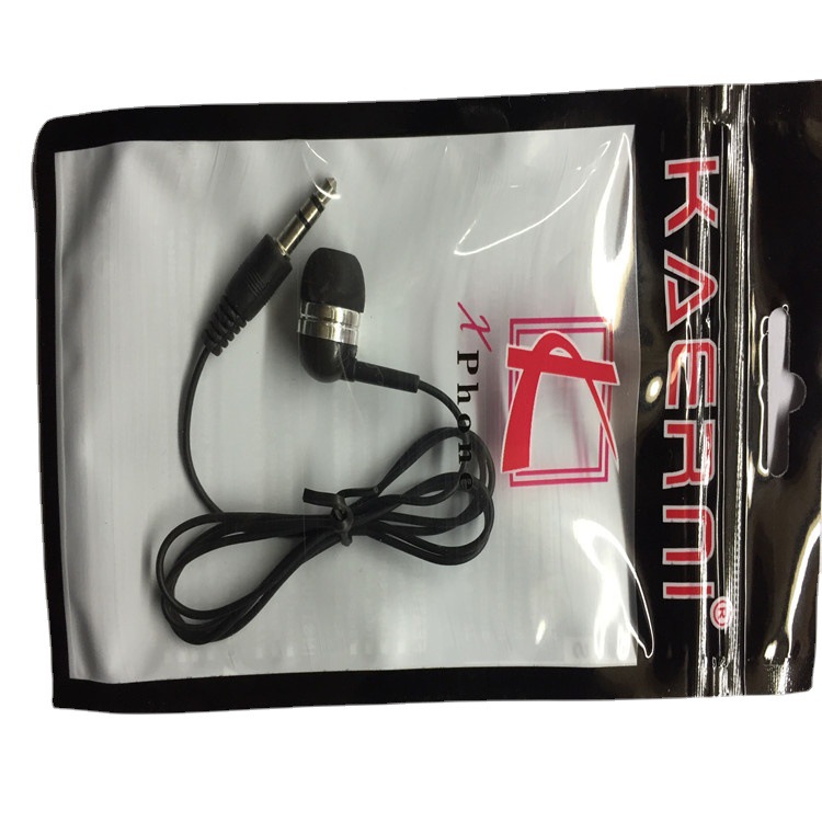 Regalo de fábrica unilateral auriculares 80cm subwoofer Android universal in-ear auriculares con cable