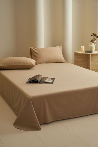 Shu Zunke||Simple 100s solid color pure cotton ceramic brushed long-staple cotton autumn and winter fully wrapped bed cover dust-proof sleeping naked