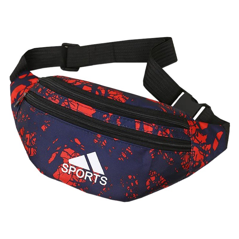 New waist bag manufacturers wholesale sports bag mobile phone waist bag men's and women's messenger bag supermarket cash register money waist bag