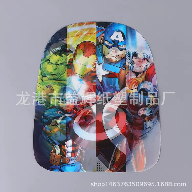 供应 PVC变幻3D片 高清软3D花片 服装立体印花 可车缝花片