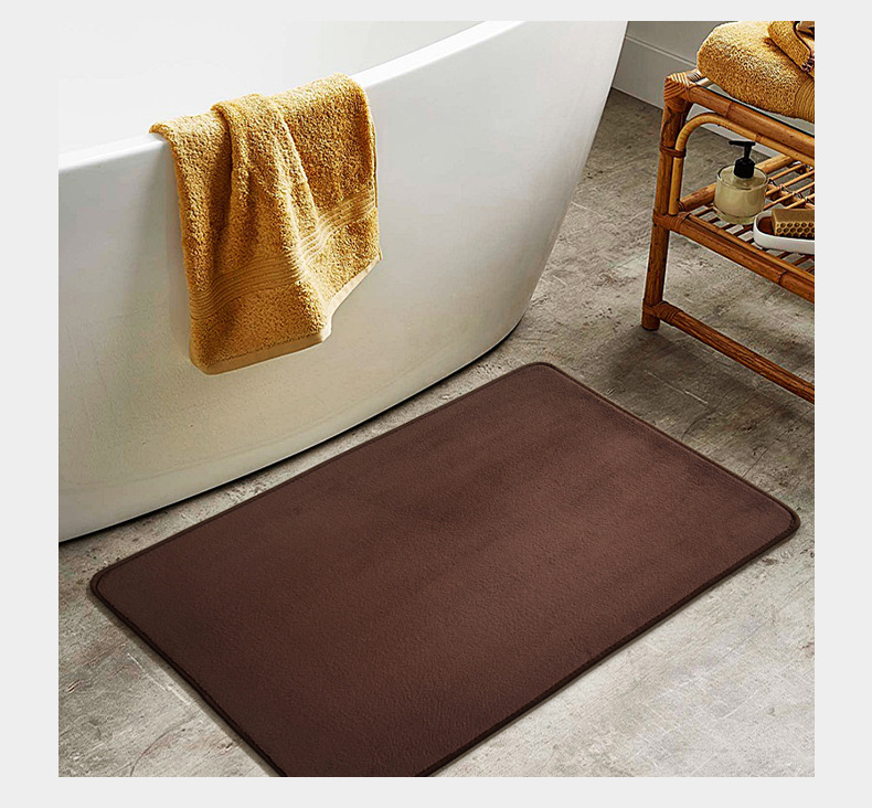 珊瑚绒地垫,门垫,脚垫,记忆棉地垫