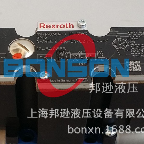 REXROTH力士乐 R900907440 4WREE6V16-24/G24K31/A1V