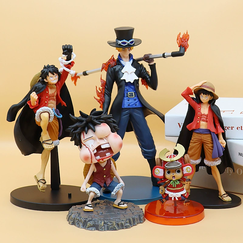Фигура (One Piece) Кимоно-битва Луфи — ручная коллекционная вещь, несколько вариантов персонажей, 0.45 кг