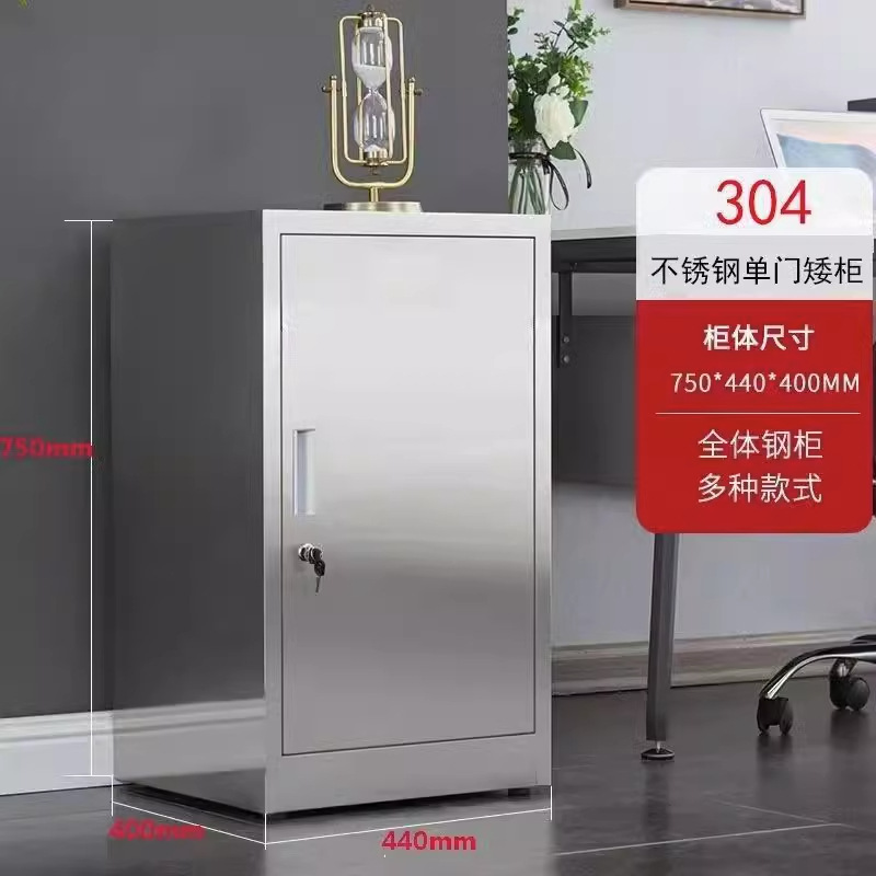 750 높이 단일 도어 캐비닛(파티션 1개 포함) 304