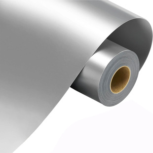 Pet Matte Silver Vacuum Matte Aluminum Polyester Film Original Film Roll