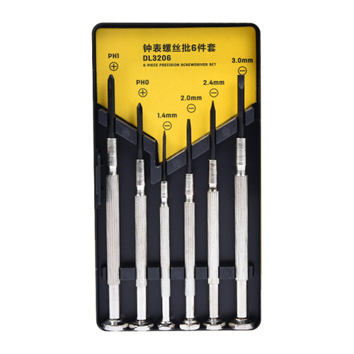 Get Leida DL3206 Cross Clock Screwdriver Set Computer Glasses Repair Watch Screwdriver Watch Repair Small Tools