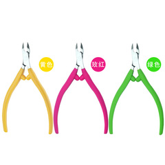 Silicone Handle Dead Skin Pincer Dead Skin Removal Stainless Steel Dead Skin Scissors Nail Clipper Sharp Nail Clippers Manicure Tools 