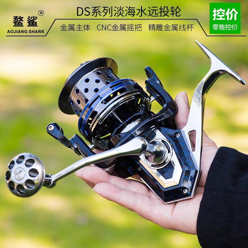猎渔王鳌鲨渔具海钓轮DS全金属渔轮纺车轮渔线轮锚鱼轮远投轮|ms